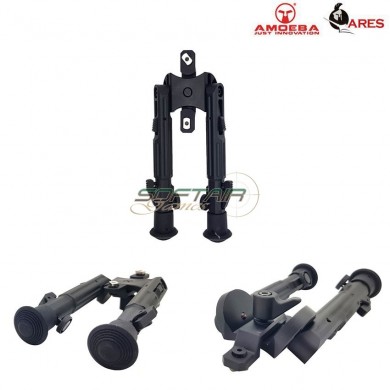 Bipod For LC System Black Short Type Ares Amoeba (ar-510999)