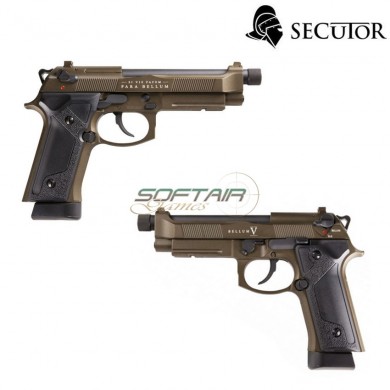 Co2 Pistol Bellum V M9 Bronze Secutor (sr-sab0003)