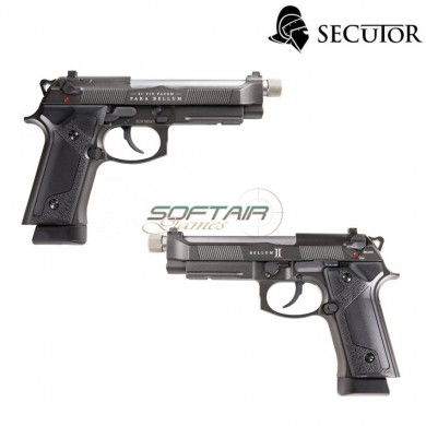 Pistola A Co2 Bellum Ii M9 Grey Secutor (sr-sab0002)