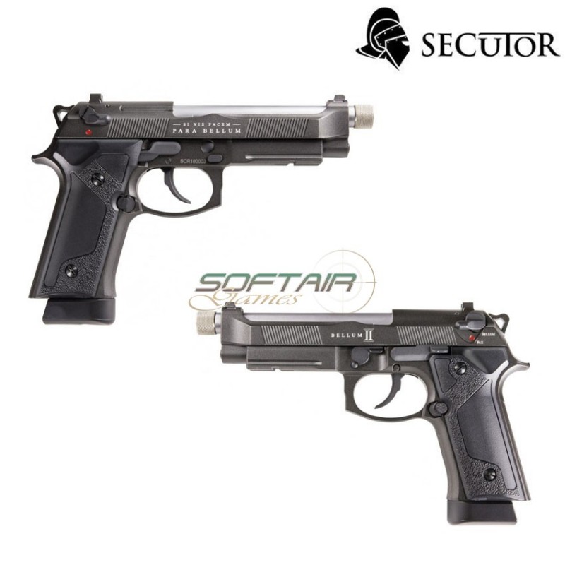 Co2 Pistol Bellum Ii M9 Grey Secutor (sr-sab0002) Co2 Pistol Bellum Ii M9 Grey Secutor (sr-sab0002)