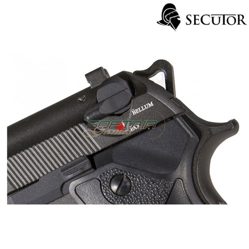 Pistola A Co2 Bellum Ii M9 Grey Secutor (sr-sab0002)