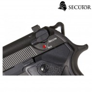 Pistola A Co2 Bellum X M9 Black Secutor (sr-sab0001) Pistola A Co2 Bellum X M9 Black Secutor (sr-sab0001)