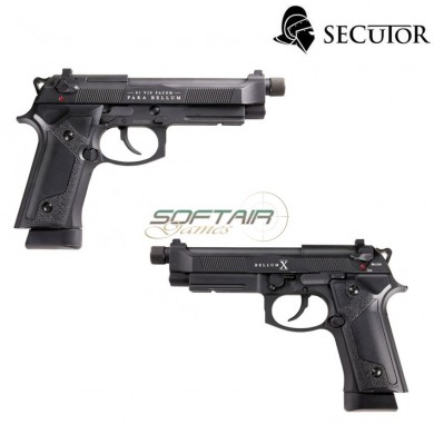 Pistola A Co2 Bellum X M9 Black Secutor (sr-sab0001)