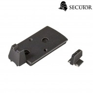 Pistola A Co2 Rudis Magna Vii 1911 Tan C/red Dot Secutor (sr-sar0028)