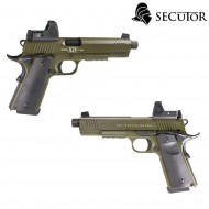Co2 Pistol Rudis Magna Xiv 1911 Olive W/red Dot Secutor (sr-sar0029) Co2 Pistol Rudis Magna Xiv 1911 Olive W/red Dot Secutor (sr-sar0029)