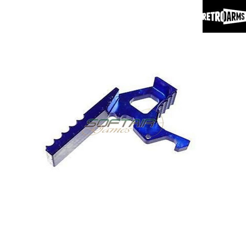 Estensione Leva Di Armamento Cnc M4-a Blue Retroarms (ra-6994)