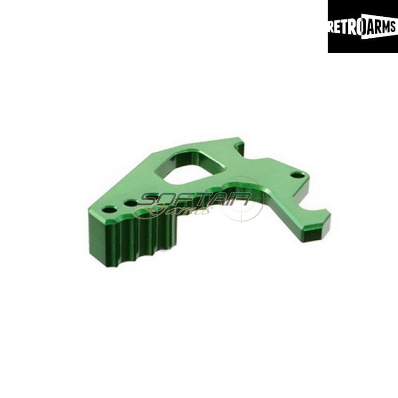 Estensione Leva Di Armamento Cnc M4-b Green Retroarms (ra-7003)