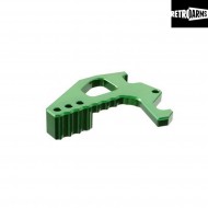 Charging Handle Latch Extension M4-b Green Cnc Retroarms (ra-7003)