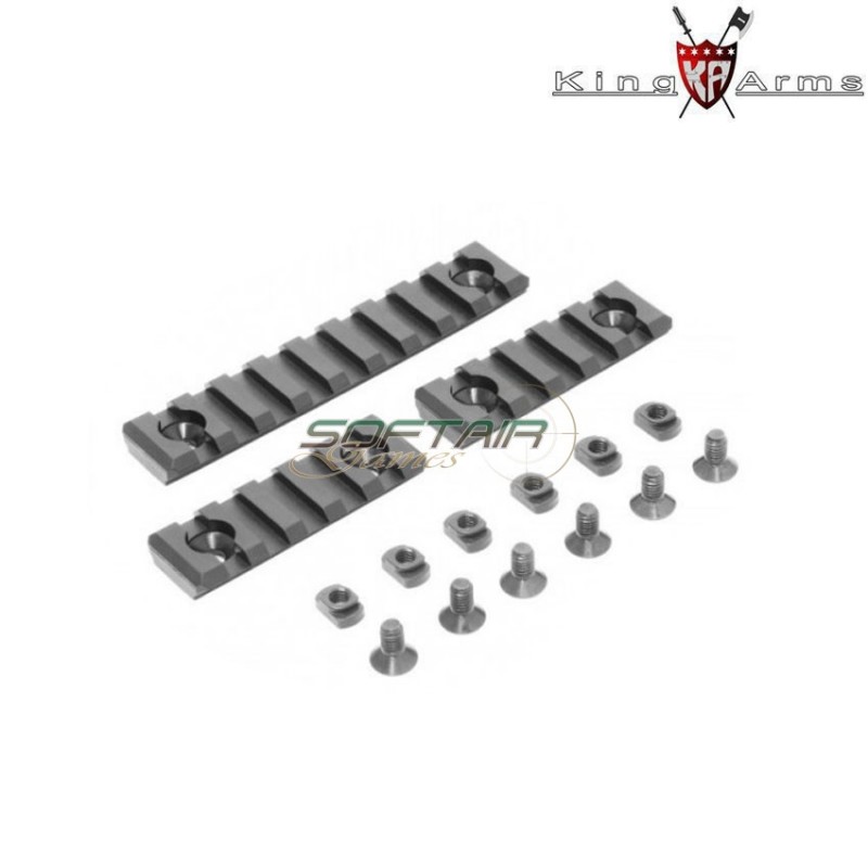Set 3 LC Rail Black Dupont King Arms (ka-mb-19)