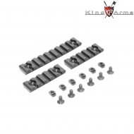 Set 3 LC Rail Black Dupont King Arms (ka-mb-19)