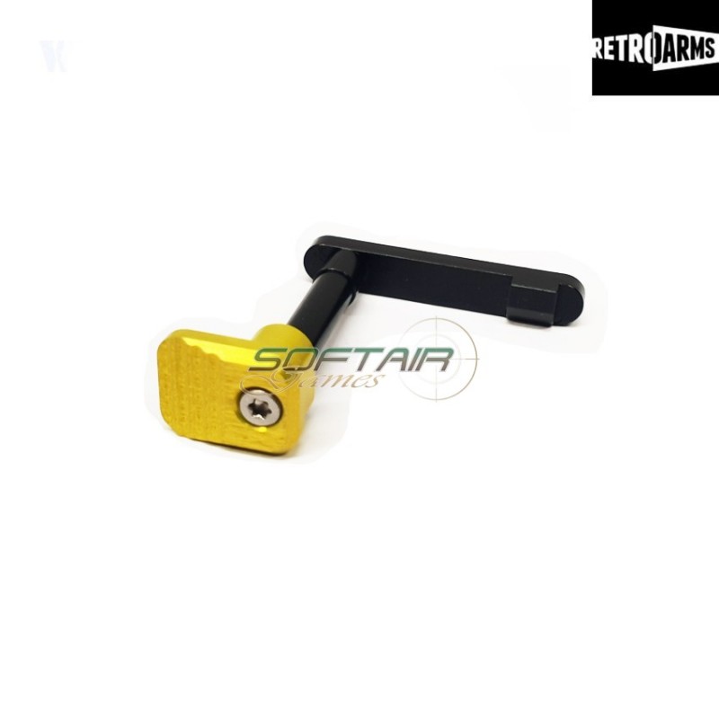 Sgancio Caricatore Cnc M4-a Yellow Retroarms (ra-7045)