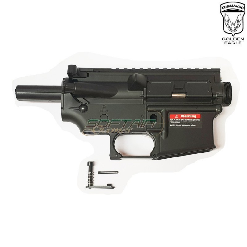 Body In Polimero M4/m16 Matte Black Golden Eagle (ge-1)