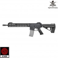 Fucile Elettrico Aeg Vr16 Fighter Carbine Mk2 Black Vfc (vf1-m4ft2mbk02)