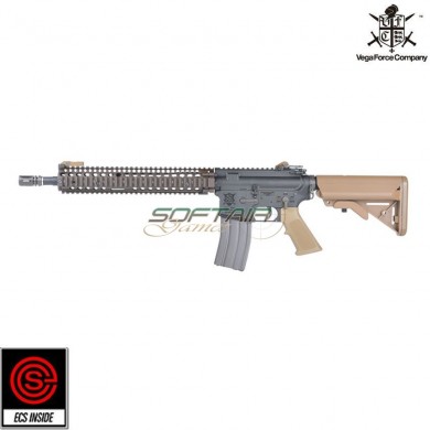 Electric Rifle Vr16 Mk18 Mod2 Ris Ii Dual Tone Daniel Defence Vfc (vf1-m4smd2mtn01)