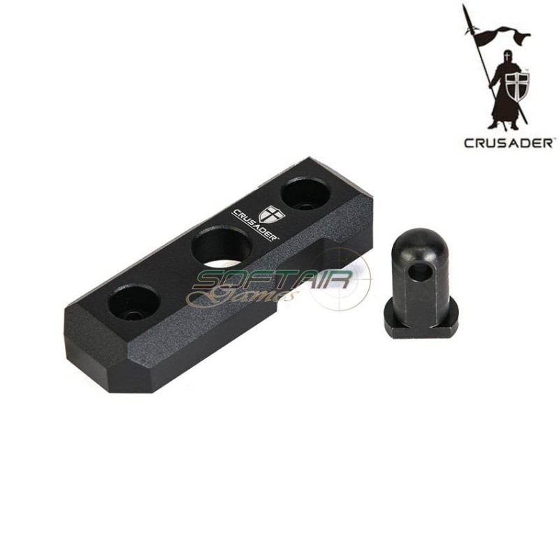 LC Bipod Mount Cnc Black Crusader (cr-gm010020bk)