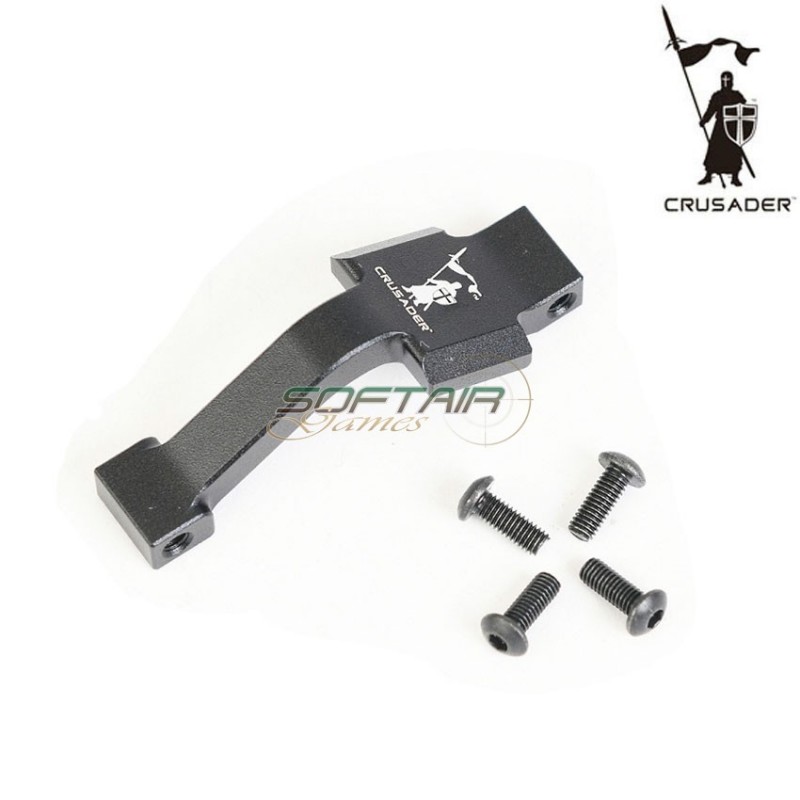 Extended Trigger Guard M4 Black Cnc Crusader (cr-vf210016bk)