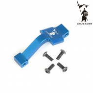 Extended Trigger Guard M4 Blue Cnc Crusader (cr-vf210016bl)