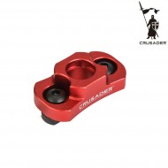 Anello Cinghia LC Mount Qd Red Cnc Crusader (cr-gm010019rd) Anello Cinghia LC Mount Qd Red Cnc Crusader (cr-gm010019rd)