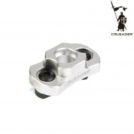 Anello Cinghia LC Mount Qd Silver Cnc Crusader (cr-gm010019sv) Anello Cinghia LC Mount Qd Silver Cnc Crusader (cr-gm010019sv)