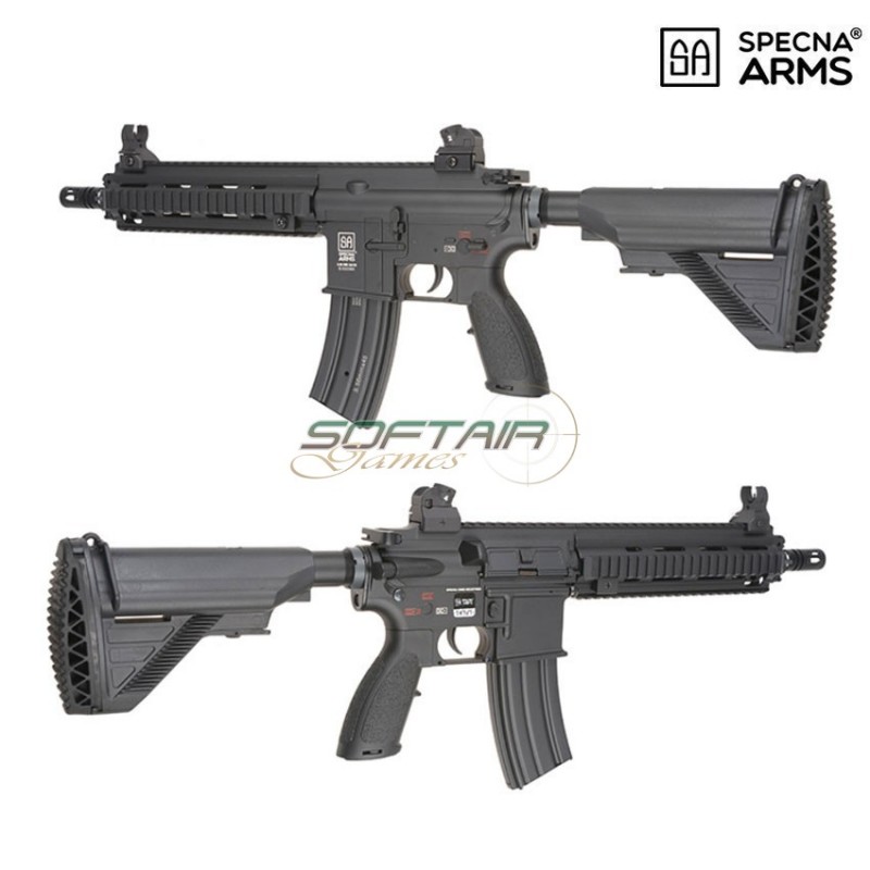Fucile Elettrico 416 Short Standard Type Sa-h02 Carbine Black Enter & Convert™ System Specna Arms® (spe-01-014851)