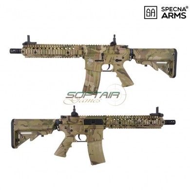 Electric Rifle Mk18 Carbine Multicam® Genuine Edition Enter & Convert™ System Specna Arms® (spe-01-015831)
