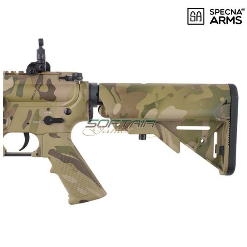 Electric Rifle Mk18 Carbine Multicam® Genuine Edition Enter & Convert™ System Specna Arms® (spe-01-015831)