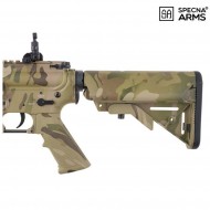 Electric Rifle Mk18 Carbine Multicam® Genuine Edition Enter & Convert™ System Specna Arms® (spe-01-015831)