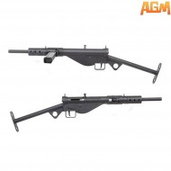 Fucile Elettrico Wwii Sten Mk2 Smg Full Metal Agm (agm-000827) Fucile Elettrico Wwii Sten Mk2 Smg Full Metal Agm (agm-000827)