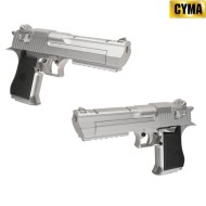 Pistola Elettrica Desert Eagle Aep Silver Cyma (cm-017613)