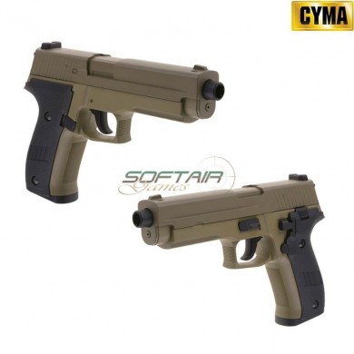 Electric Pistol Aep Sig Sauer P226 Tan Cyma (cm-019695)