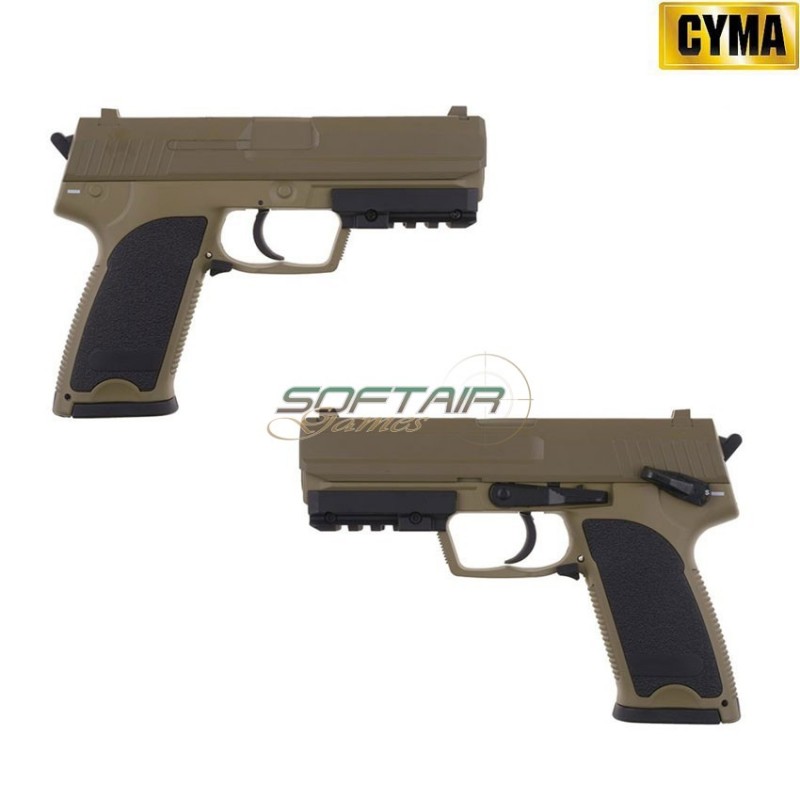 Pistola Elettrica Usp Aep Tan Cyma (cm-019697) Pistola Elettrica Usp Aep Tan Cyma (cm-019697)