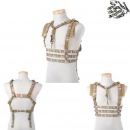 Dynamic Chest Rig Tactical Vest Multicamo Frog Industries® (fi-013409-mc)