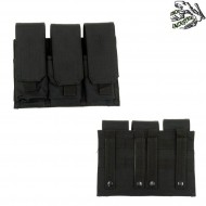 Triple Magazines Pouch M4/ak Black Frog Industries® (fi-000434-bk)