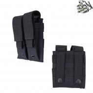 Double Pistol Magazine Pouch Black Frog Industries® (fi-001406-bk)