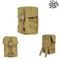 Tasca Large Cargo Utility C/clip Tan Frog Industries® (fi-018395-tan)