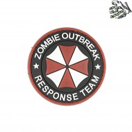 Patch 3d Pvc Umbrella Zombie Outbreak Frog Industries® (fi-007709)