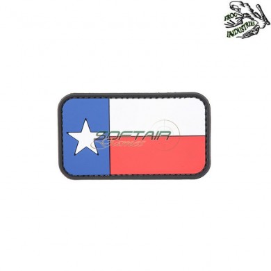 Patch 3d Pvc Texas Flag Color Frog Industries® (fi-015862)