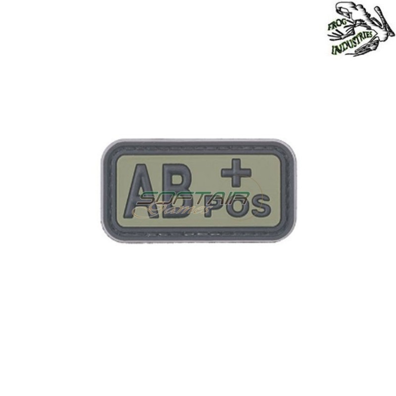 Patch 3d Pvc Ab Pos Green Frog Industries® (fi-024466)