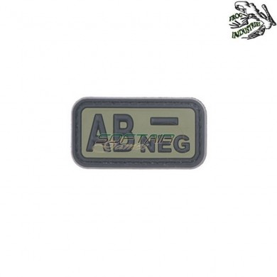 Patch 3d Pvc Ab Neg Green Frog Industries® (fi-024467)