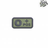 Patch 3d Pvc 0 Pos Green Frog Industries® (fi-024487)