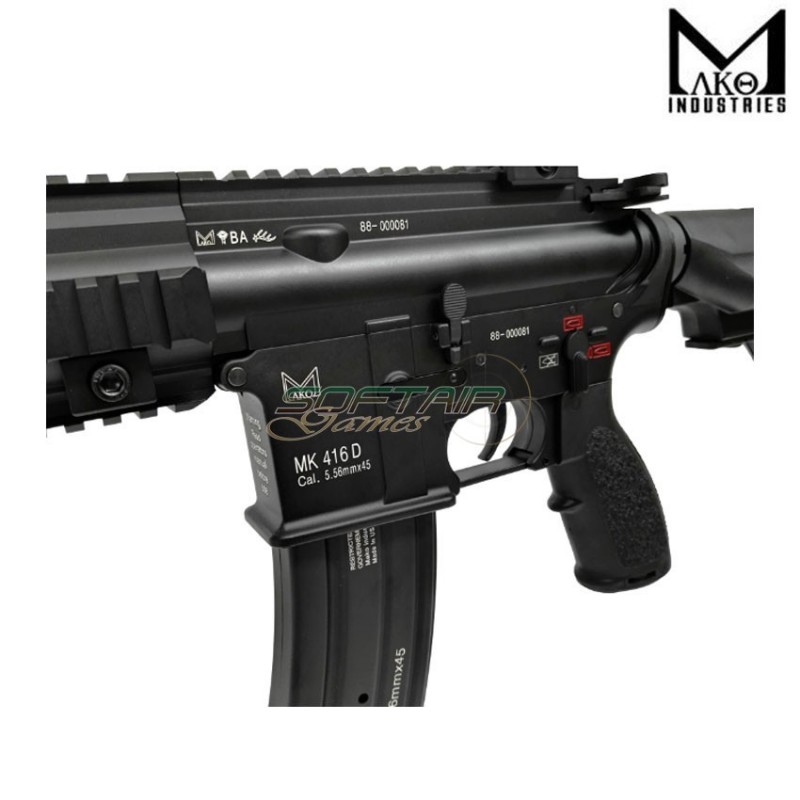 Fucile Elettrico Gen.2 416 Short Type Black Mako Industries (mo-416bk)