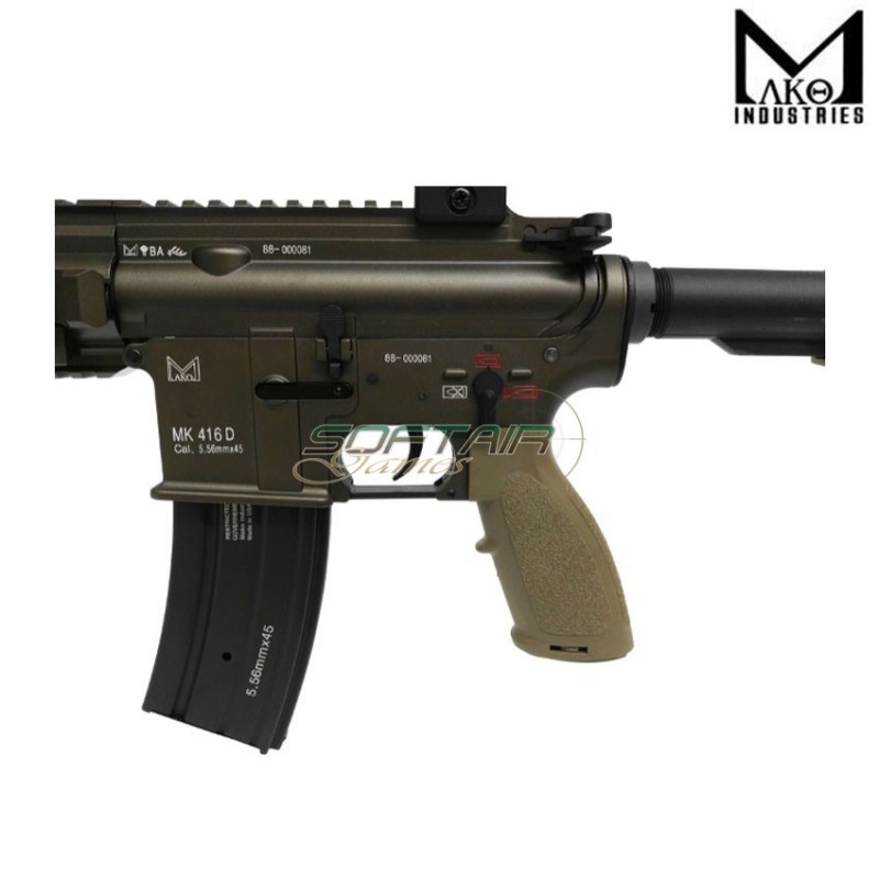 Electric Rifle Gen.2 416 Short Type Fde Bronze Mako Industries (mo-416bronze)