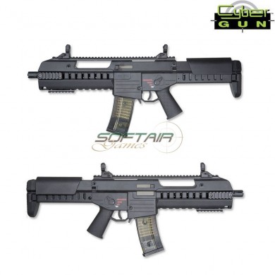 Electric Rifle New Version G14 Black Blow Back Ares Gsg Cybergun (130929)
