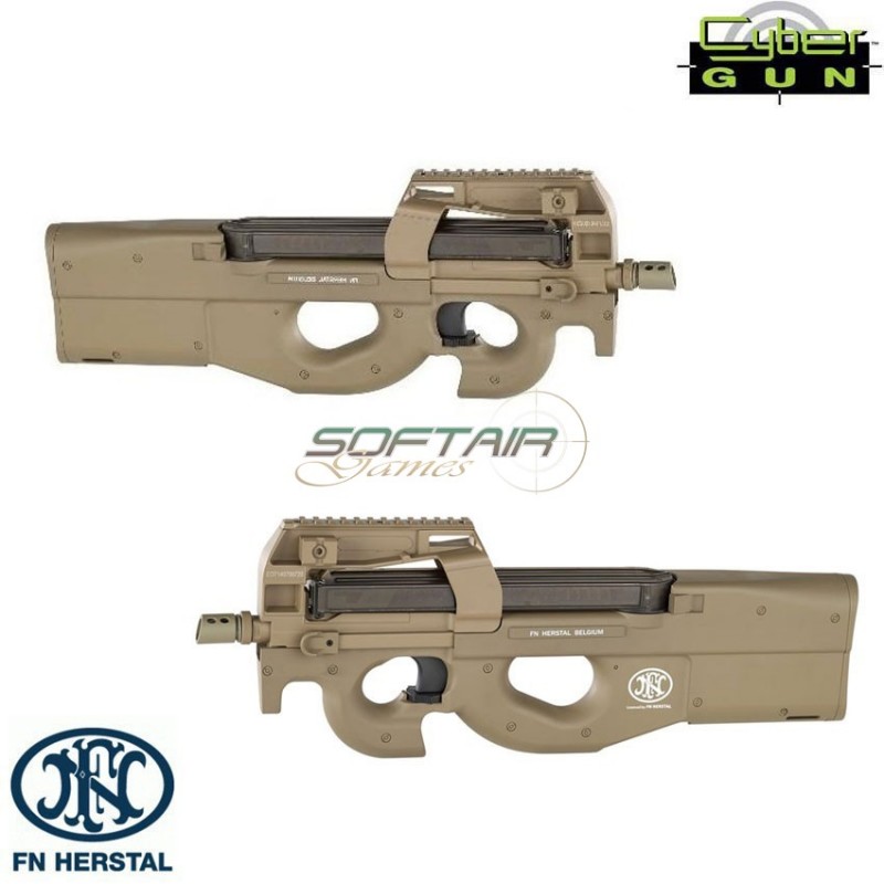 Electric Rifle P90 Flat Dark Earth Fn Cybergun (200956) Electric Rifle P90 Flat Dark Earth Fn Cybergun (200956)