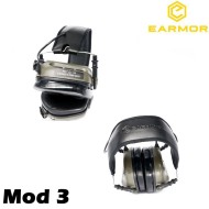 M31 Mod3 Cuffie Tactical Hearing Protection Ear-muff Coyote Brown Earmor (ea-m31-cb-mod3)
