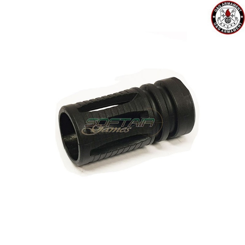 Abs Flash Hider M4 Type 14x1 Ccw G&g (gg-34)