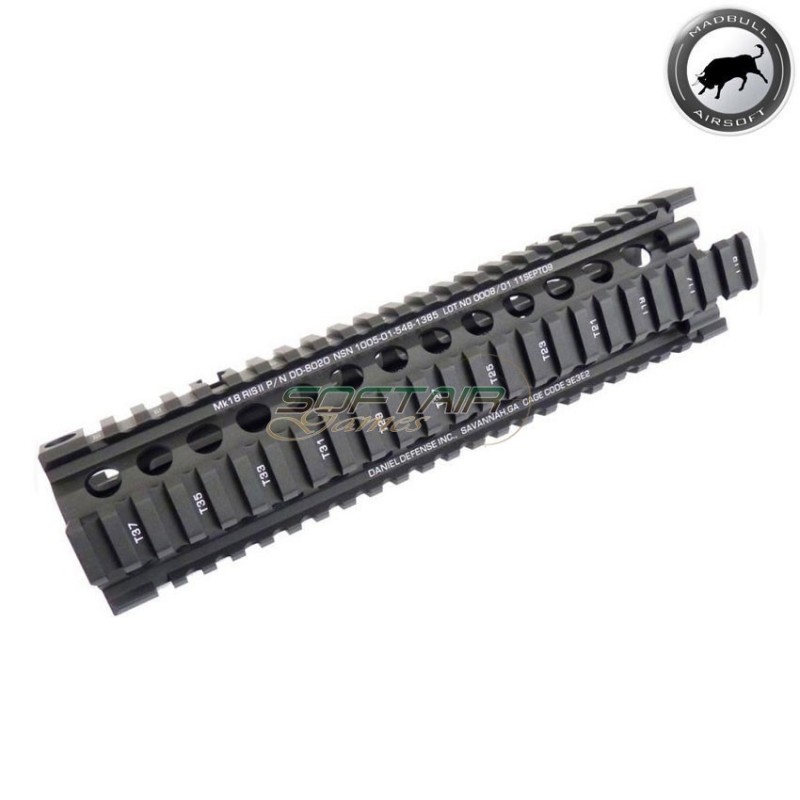 Daniel Defense 9.5" Mk18 Rail Ris Ii Black Madbull (mb-ddmk18ris2blk)