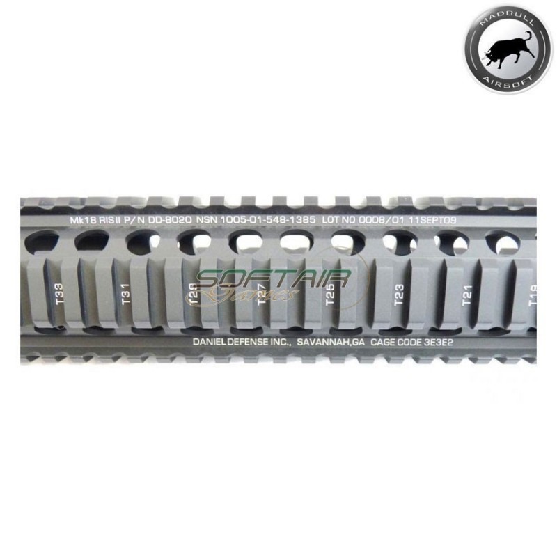 Daniel Defense 9.5" Mk18 Rail Ris Ii Black Madbull (mb-ddmk18ris2blk)