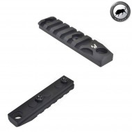 Strike Industries Milsim Keymod Rail Qd 6 Slot Black Madbull (mb-sikmsection-qd6)