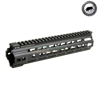Pws 10" Di Keymod Handguard Rail Black Madbull (mb-pwsdi-10kmrail)